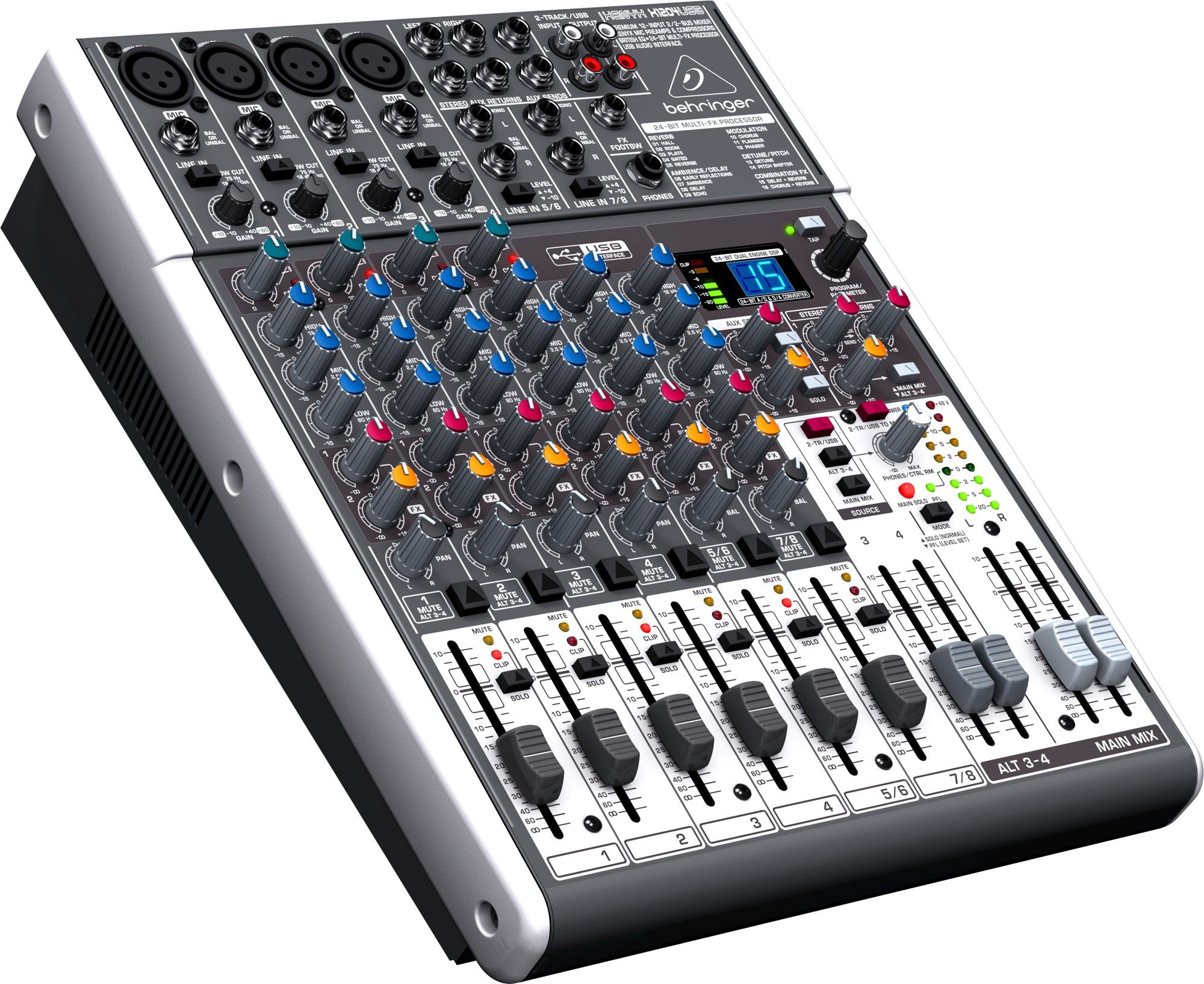 Микшерный пульт Behringer XENYX 1204USB — аренда, Звук