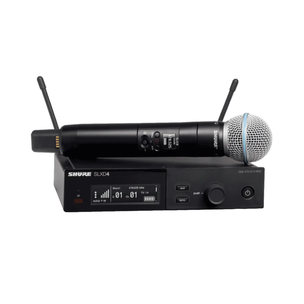 Радиомикрофон Shure SLXD — аренда, Звук