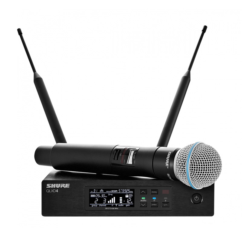 Радиомикрофон Shure QLXD — аренда, Звук